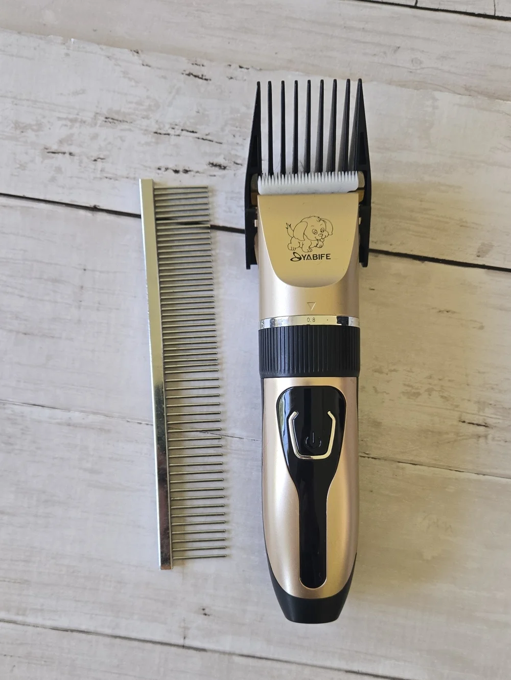 Kemei Hair Clipper Gold & Black NWT